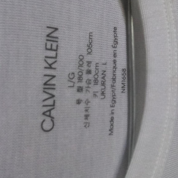 CALVIN KLEIN Tee Shirt Mens Large - Picture 6 of 6